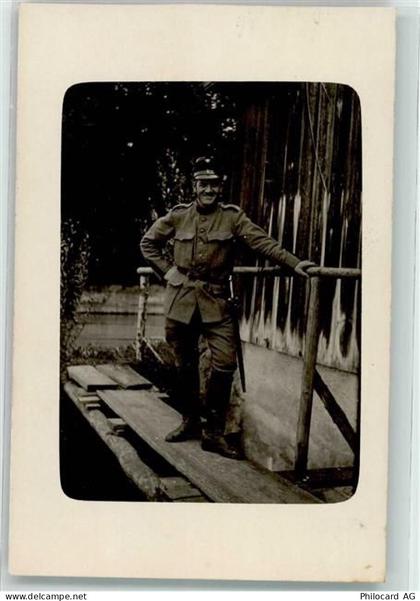 8600 Dübendorf 1921 Foto AK Uniform Ort lt. Stempel - 39495741