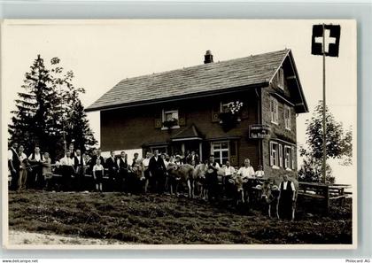 8132 Egg bei Zürich Foto AK Sommerwirtschaft Alp - 13218139