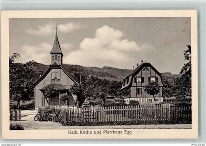 8132 Egg bei Zürich - Kath. Kirche und Pfarrhaus - 13110423