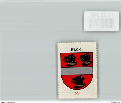 8353 Elgg - Vignette Wappen Kaffee Hag ca 1920-1940 - 11102349