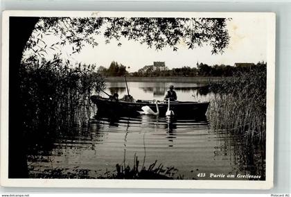 8606 Greifensee - Schwäne Ruderboot - 39699949