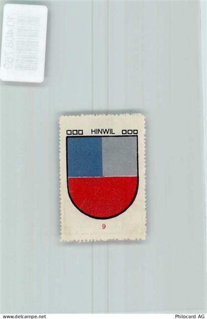 8340 Hinwil - Vignette Wappen Kaffee Hag ca 1920-1940 - 10408769