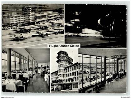 8302 Kloten Foto AK Flughafen Flugzeug - 51631966