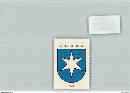 8942 Oberrieden - Vignette Wappen Kaffee Hag ca 1920-1940 Oberrieden - 11100904