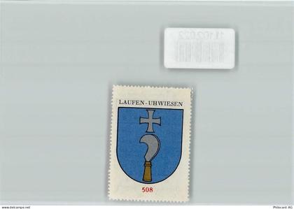 8248 Uhwiesen - Laufen-Uhwiesen Vignette Wappen Kaffee Hag ca 1920-1940... - 11102022