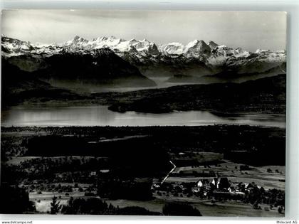 8915 Hausen am Albis - Vom Gasthaus Albisblick aus gesehen Zugersee Pila... - 39700795