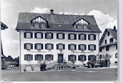 8932 Mettmenstetten Dachlissen - Gasthof, Metzgerei zum weißen Rössli - 50597777