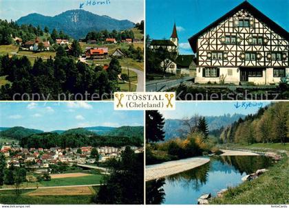 Sternenberg  ZH mit Hoernli Kollbrunn Riegelhaus Wila Toess mit Kyburg