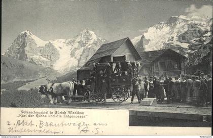 Wiedikon Volksschauspiel  Kuhkarren
