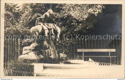 Zuerich ZH Brunnen in Wollishofen