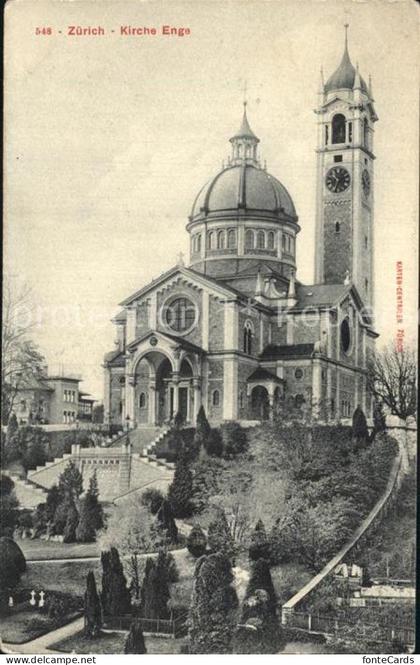 Zuerich ZH Kirche Enge