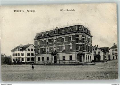 8330 Pfäffikon ZH 1907 - Hotel Bahnhof - 13449431