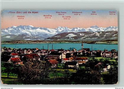 8330 Pfäffikon ZH - Gesamtansicht mit Alpen - 13110011