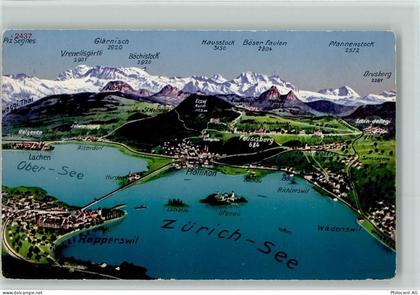 8330 Pfäffikon ZH - Landkarte Zürich-See - 10147706