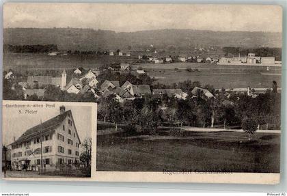 8105 Regensdorf Foto AK Gasthaus zur alten Post Feldpost Schwere Motor-K... - 13596459