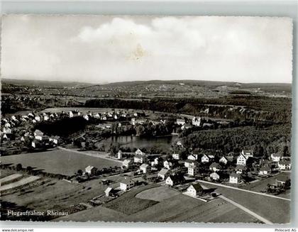 8462 Rheinau 1956 Foto AK Fliegeraufnahme - 10749438