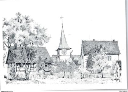 8952 Schlieren - Zeichnung, Kirche - 50746263