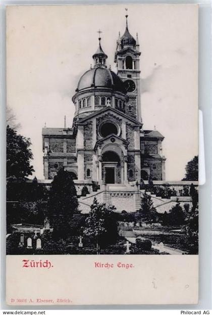 8000 Zürich Gebrauchsspuren Kirche Enge - 50695912