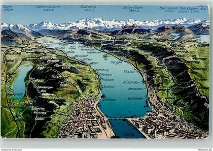 Zürichsee - Vogelschau Greifensee - 39497760