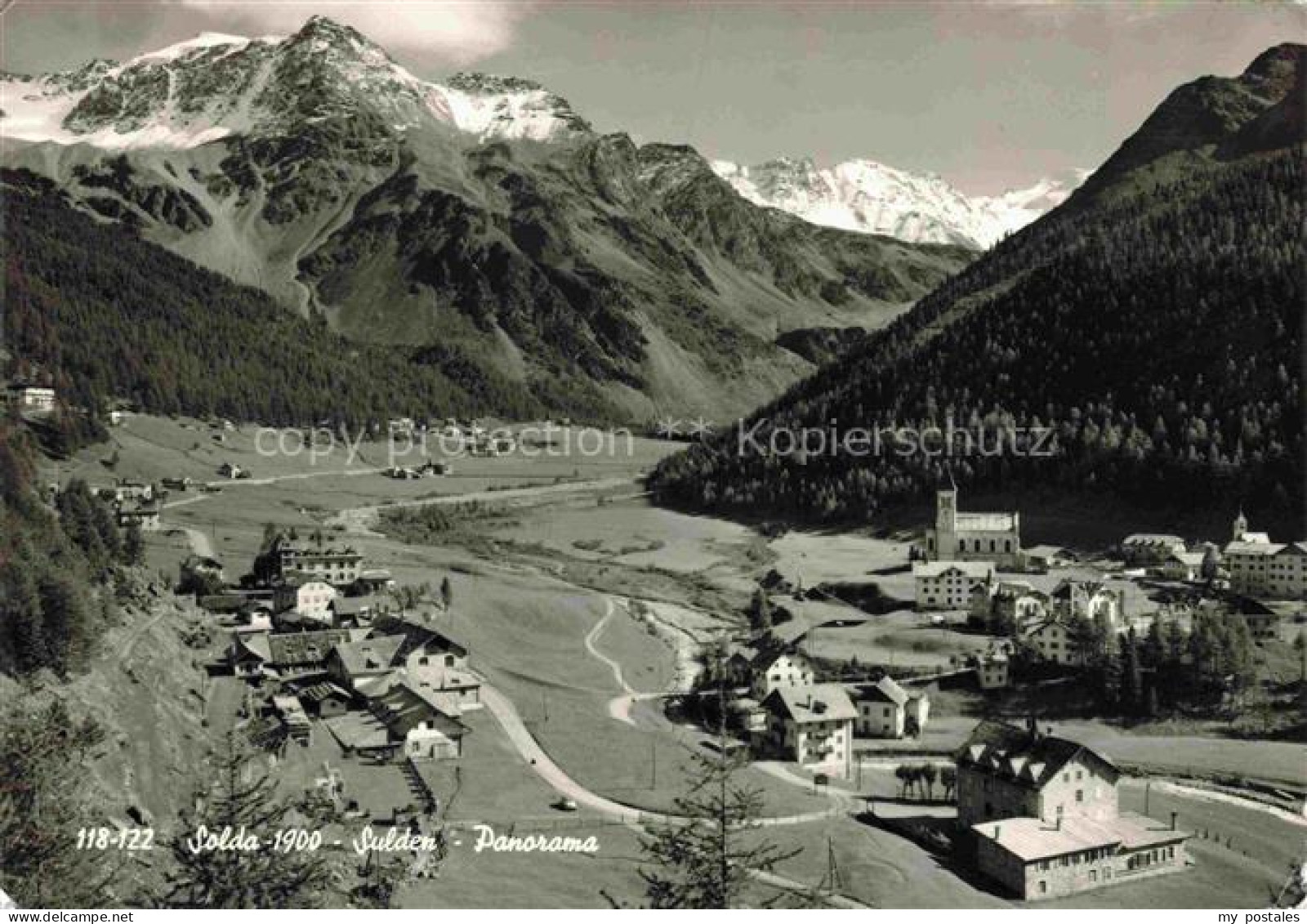 Sulden Solda Trentino-Alto-Adige IT Fliegeraufnahme