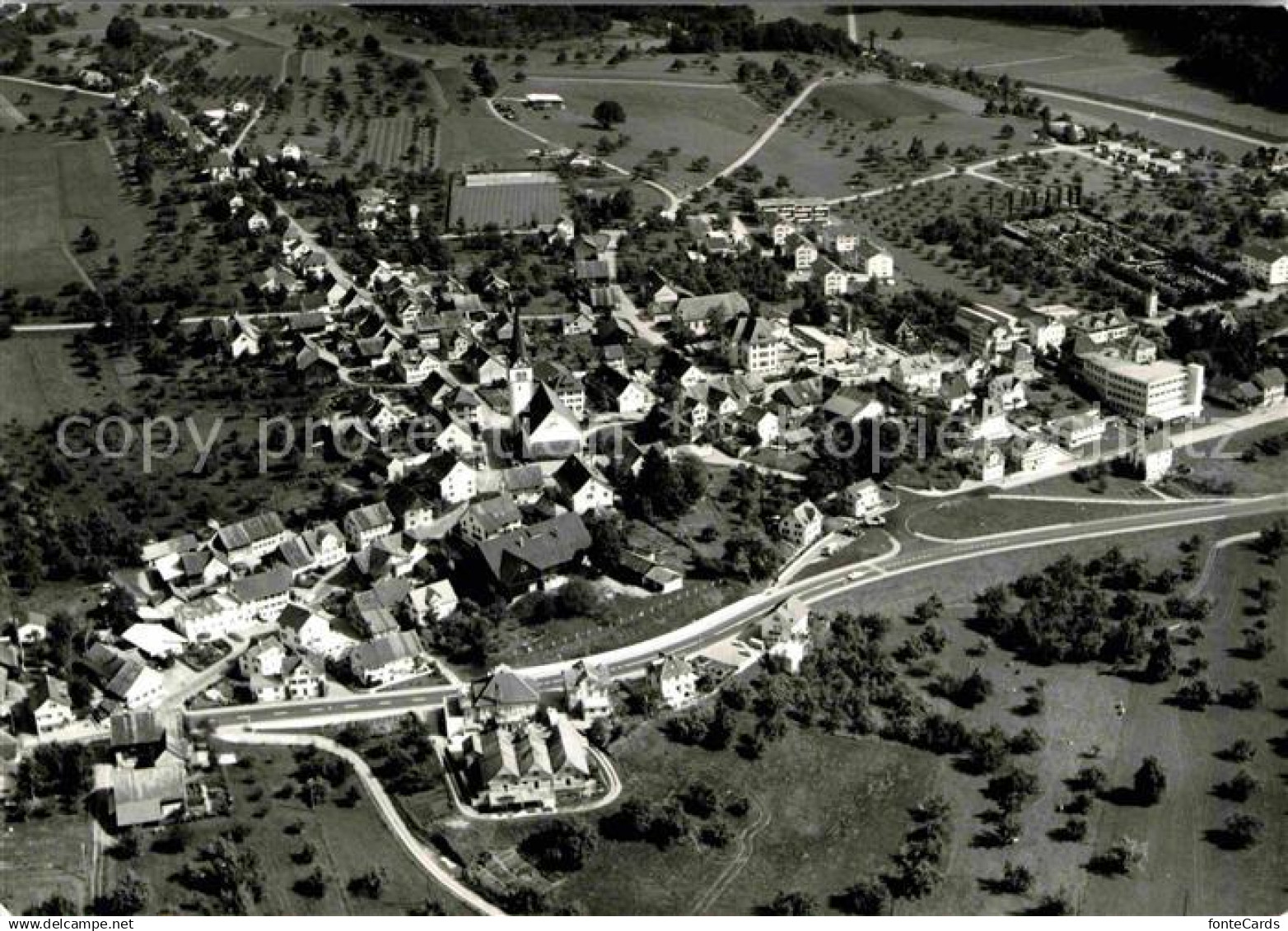 Sulgen Bischofszell Fliegeraufnahme