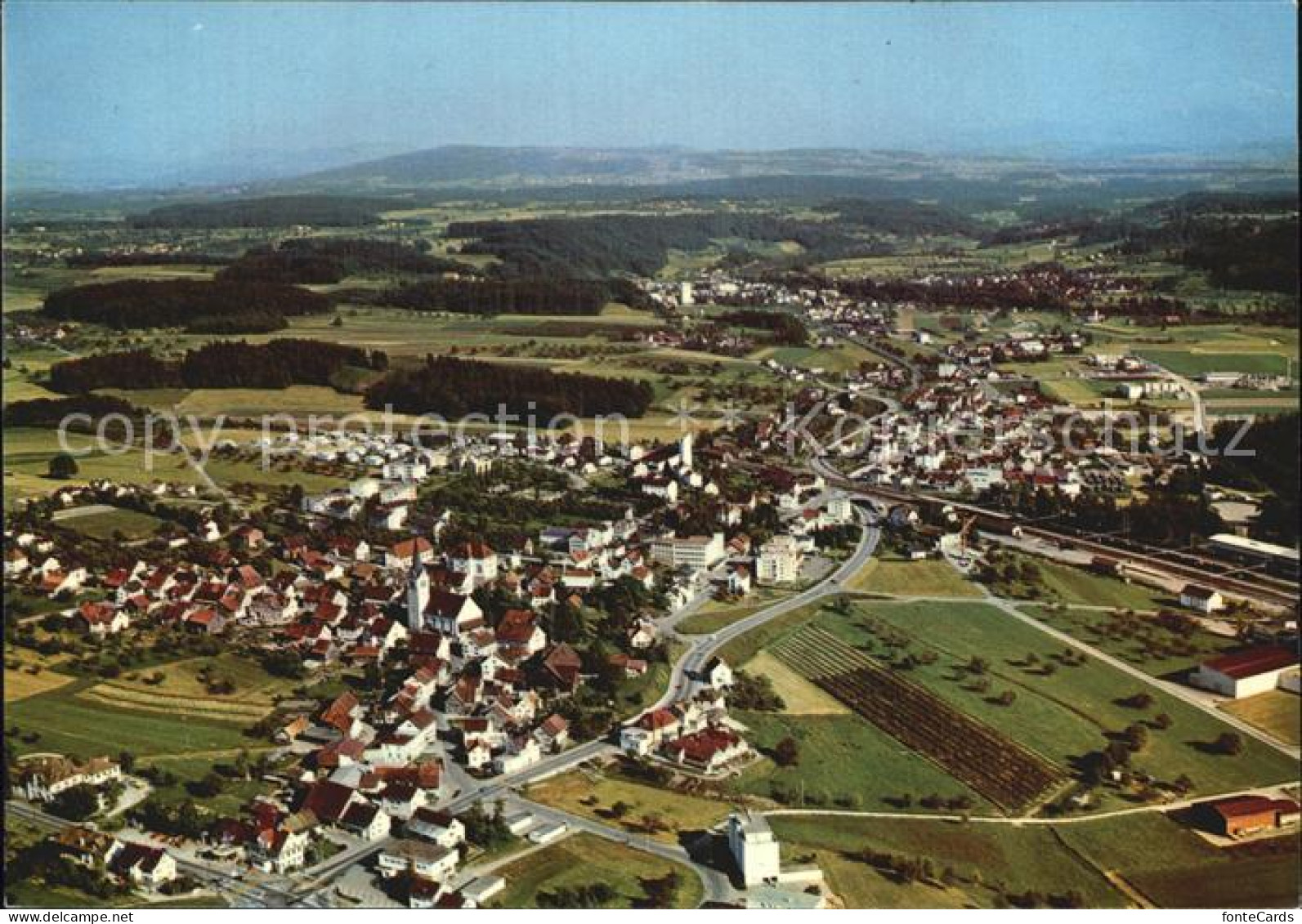 Sulgen Bischofszell Fliegeraufnahme