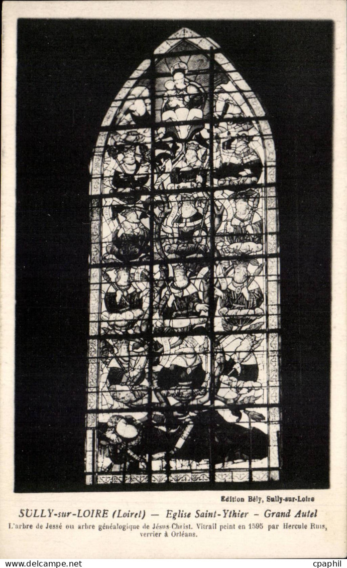 Sully sur Loire - Eglise Saint Yihier - CPA