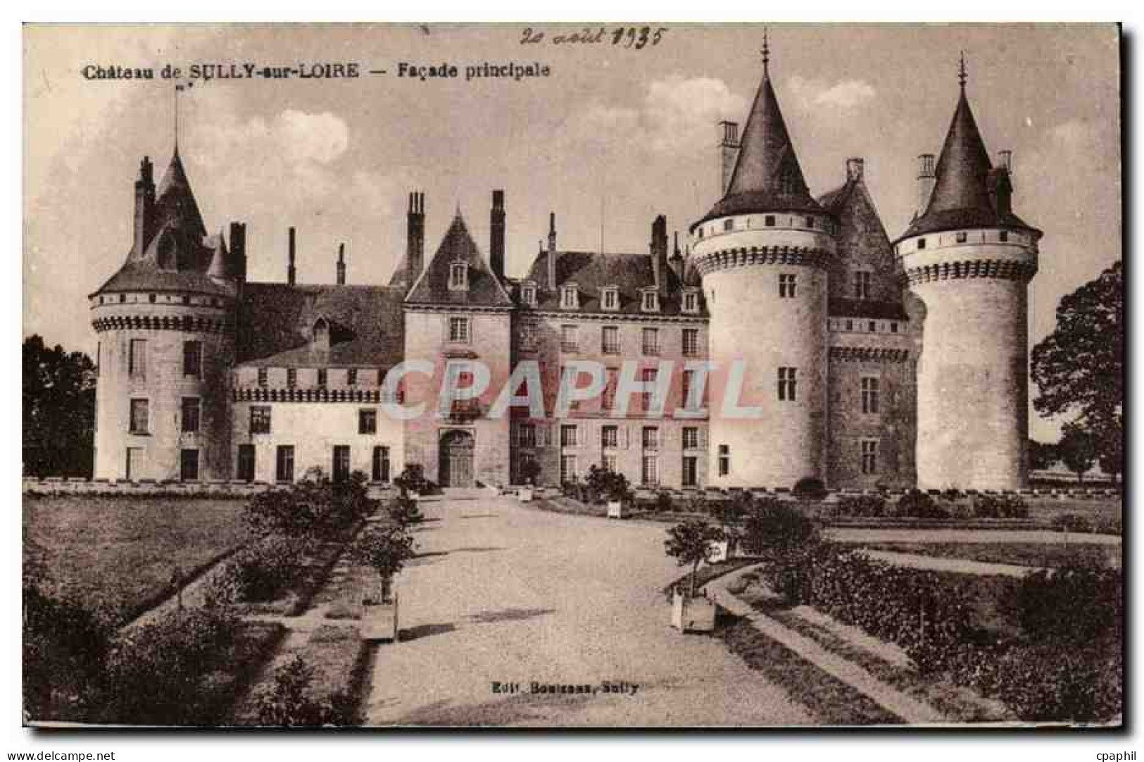 Sully sur Loire - Le Chateau Feodal - CPA