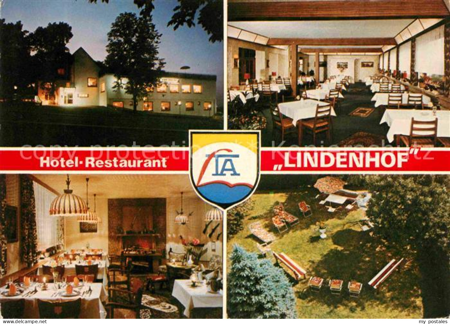 Sundern Sauerland Hotel Lindenhof Gastraum Speisesaal Garten