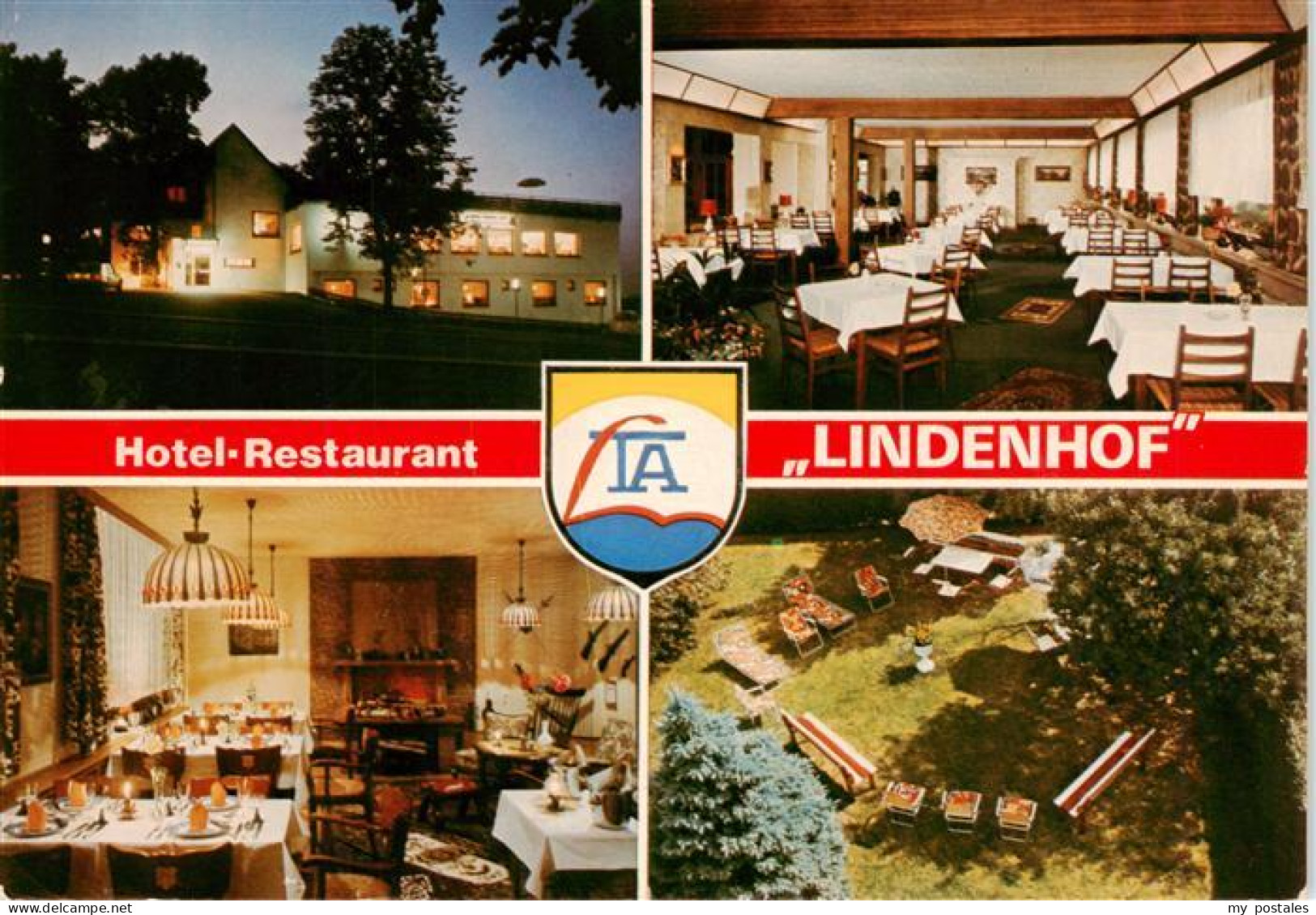 Sundern Sauerland Hotel Restaurant Lindenhof Gastraeume Fliegeraufnahme