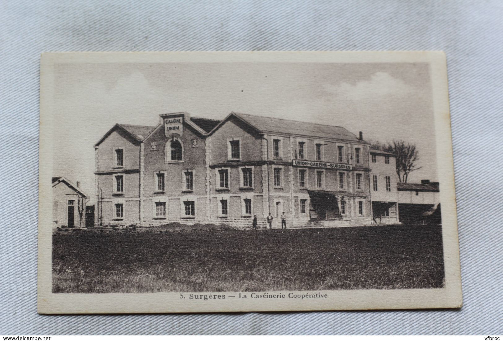 Surgères, la caséinerie coopérative, Charente Maritime 17