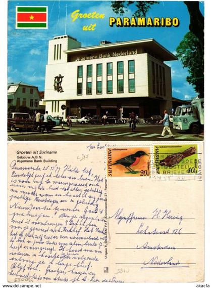 CPM SURINAME-Groeten uit Suriname-Algemene Bank Building (330059)