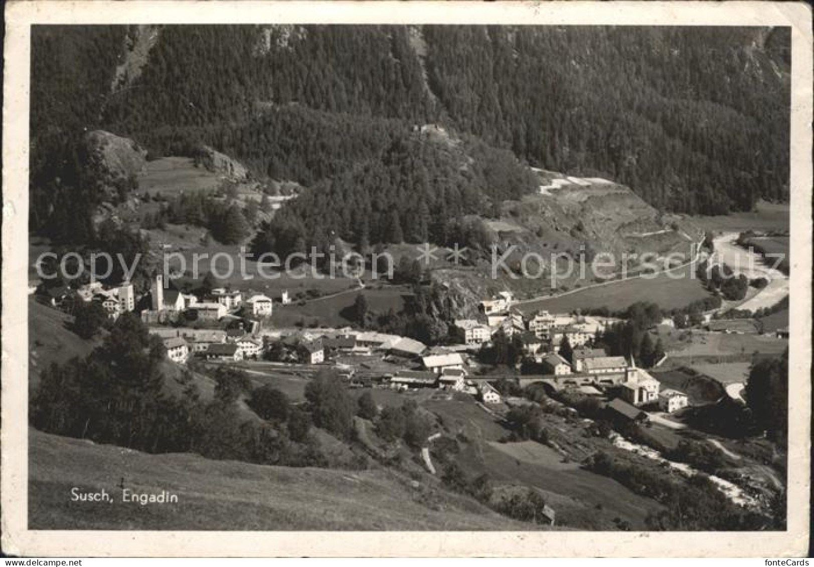 Susch Gesamtansicht