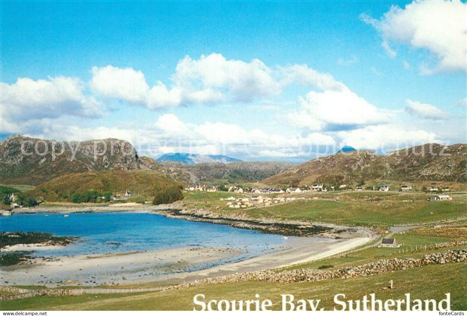 Sutherland Caithness & Sutherland Scourie Bay Landscape
