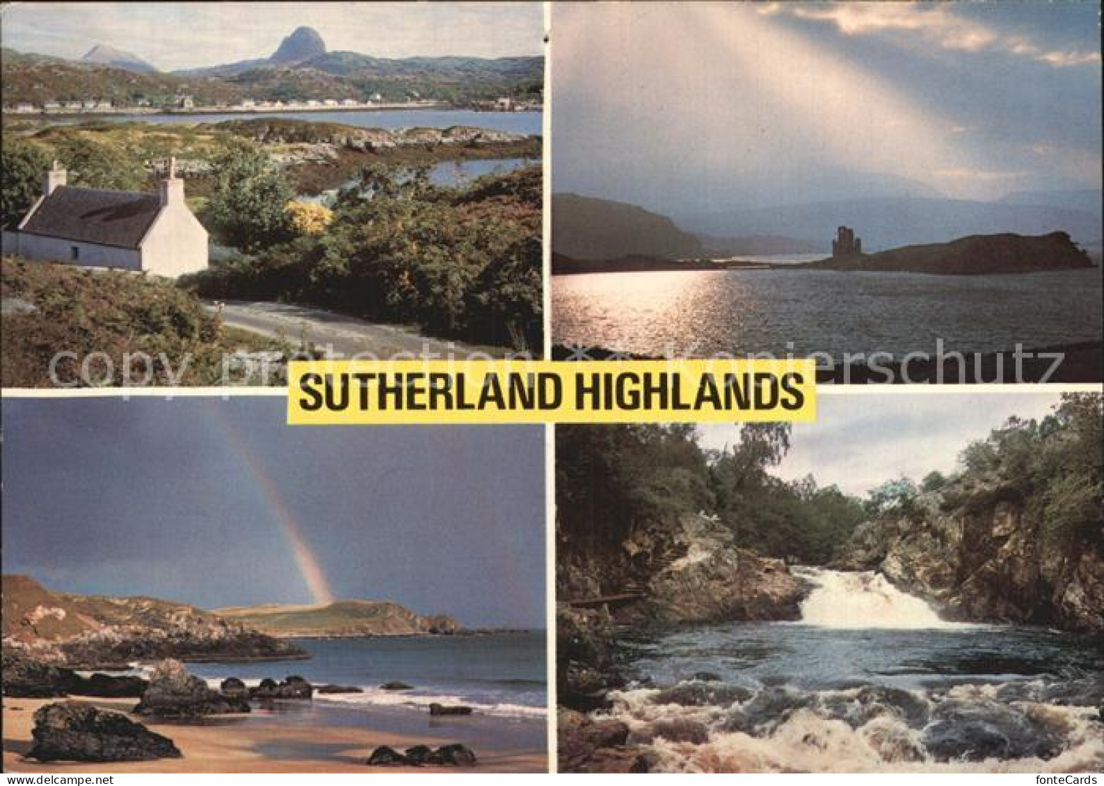 Sutherland Caithness & Sutherland Strand Wasserfall