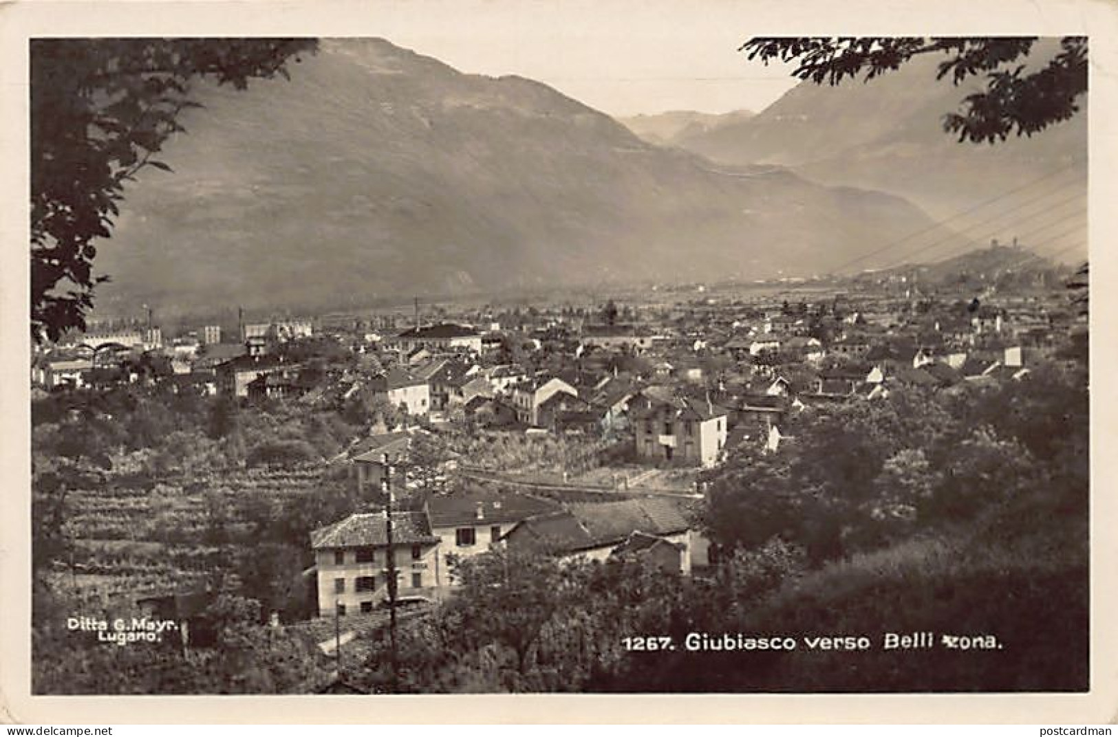 Svizzera - GIUBIASCO (TI) Verso Bellinzona - Ed. G. Mayr 1267