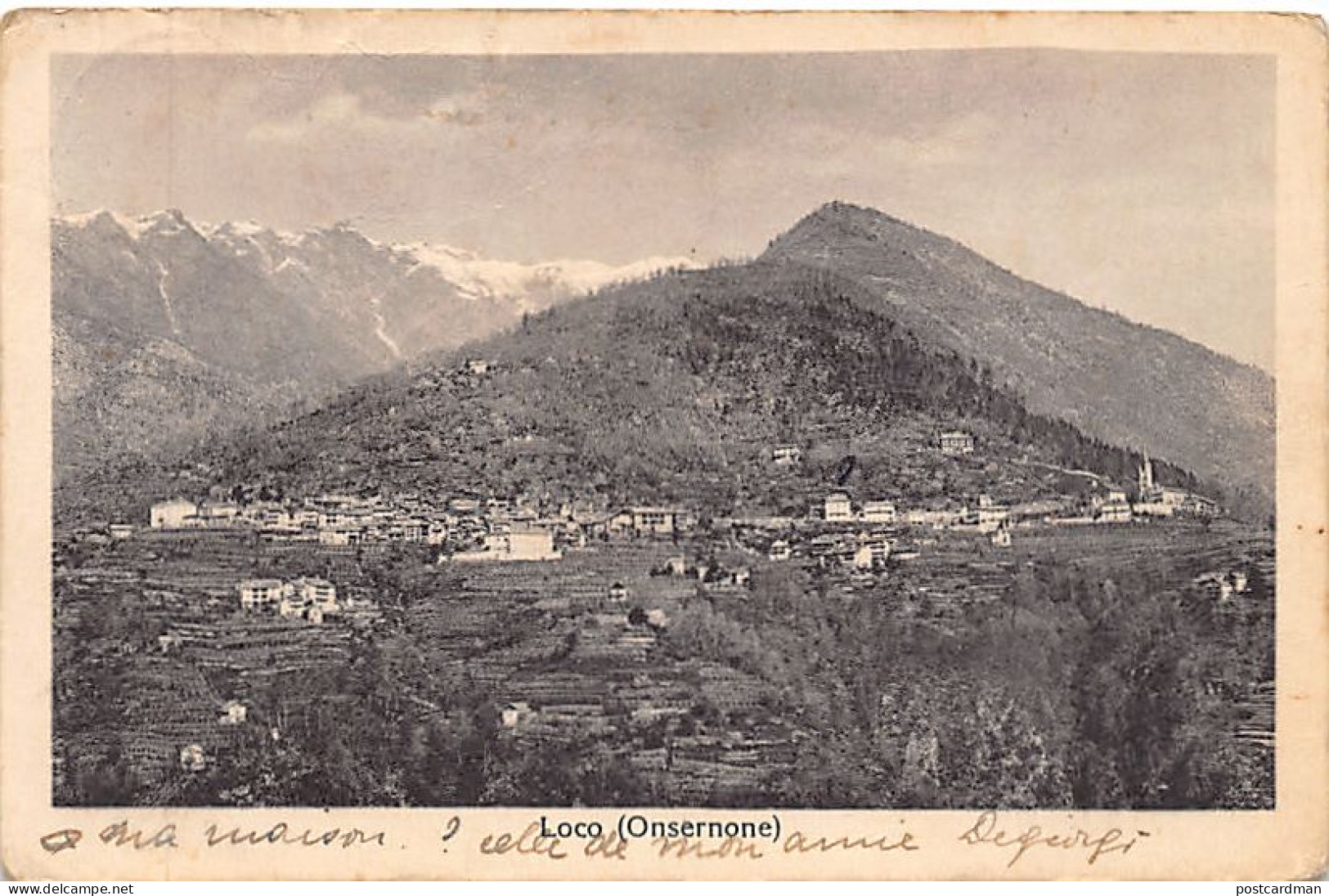 Svizzera - LOCO Onsernone (TI)  Panorama - Ed. G. Rima