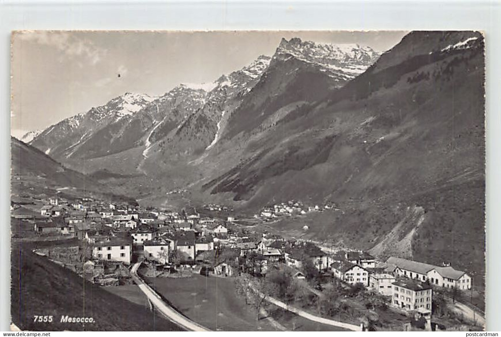 Svizzera - MESOCCO (TI) Panorama - Ed. Künzli 7555