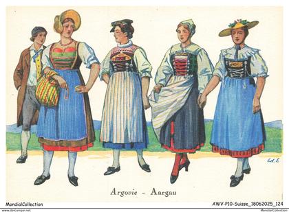 AWVP10-0876-SUISSE - ARGOVIE - Scenes - Costumes
