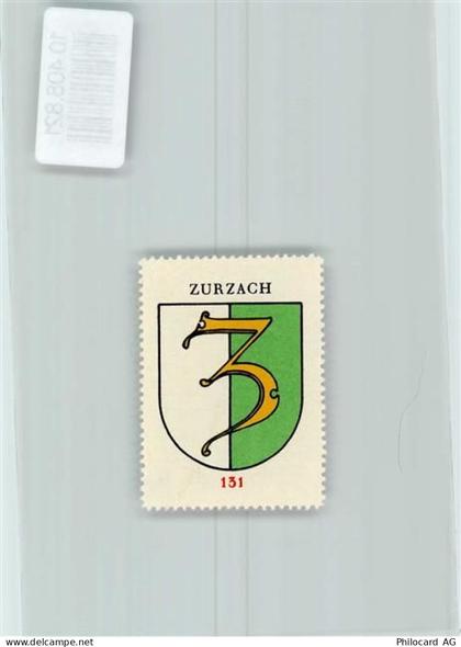 5330 Bad Zurzach - Vignette Wappen Kaffee Hag ca 1920-1940 - 10408821