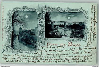 5200 Brugg AG 1899 Mondschein - 13306162