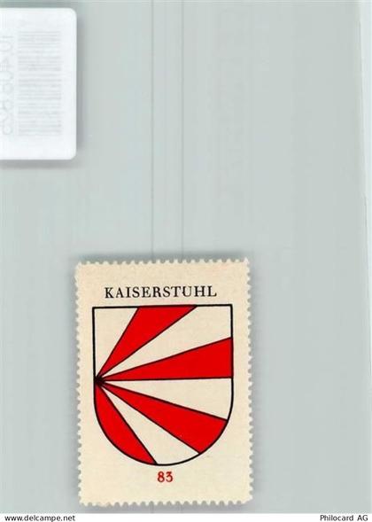 5466 Kaiserstuhl AG - Vignette Wappen Kaffee Hag ca 1920-1940 - 10408825