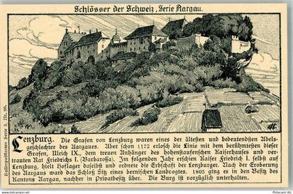 5600 Lenzburg - Schloss Lenzburg Chronik Hallerpostkarten - 10735272