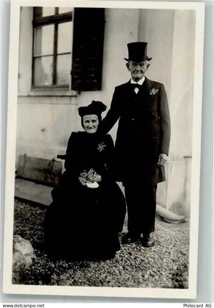 4313 Möhlin 1932 Privatfoto AK Diamantene Hochzeit Familie Bollin Ort ha... - 39983518