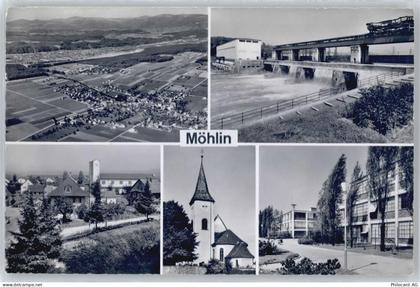 4313 Möhlin - Fliegeraufnahme, Kirche - 50707856