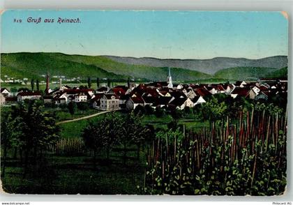 5734 Reinach AG 1912 Gebrauchsspuren Feldpost Bataillon 97 - 13300054