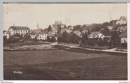 (30105) AK Wohlen AG, Aargau, Panorama, 1922