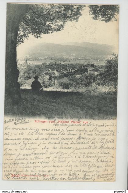 SUISSE - ZOFINGUE - ZOFINGEN vom "Heitern Platze " aus