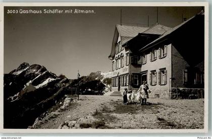 9057 Schwende - Gasthaus Schäfler mit Altmann - 13124111