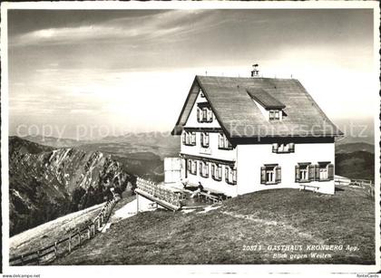 Kronberg Saentis Berggasthaus Kronberg